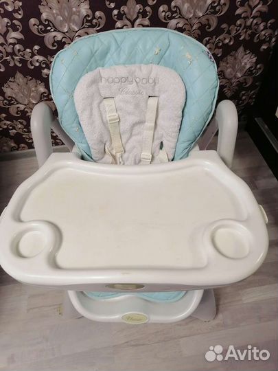 Стульчик для кормления happy baby classic