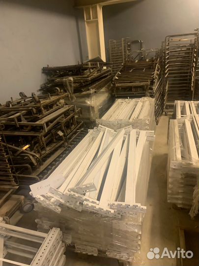 Медведь Паллетные Стеллажи: рамы 4,0 м, балки 2 т