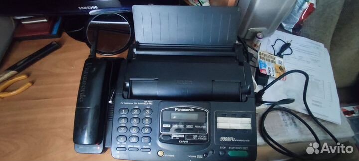 Телефон факс panasonic