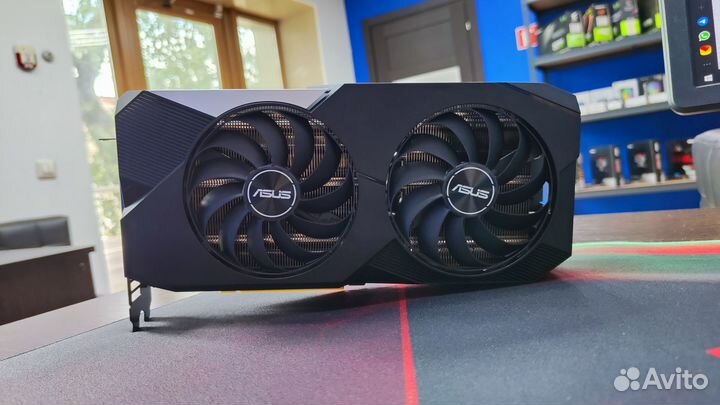 Видеокарта Asus RTX 3060 Ti Dual V2 OC 8 Gb