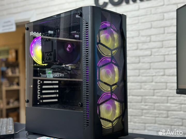 Отличный пк Для Дома и Игр Core i7+16GB+SSD+GTX 10