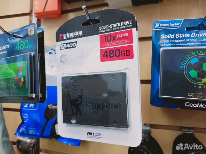 SSD 480Gb Kingston новый