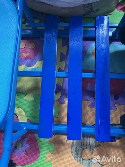 Санки двойные/для двойни с кожанными стденьями