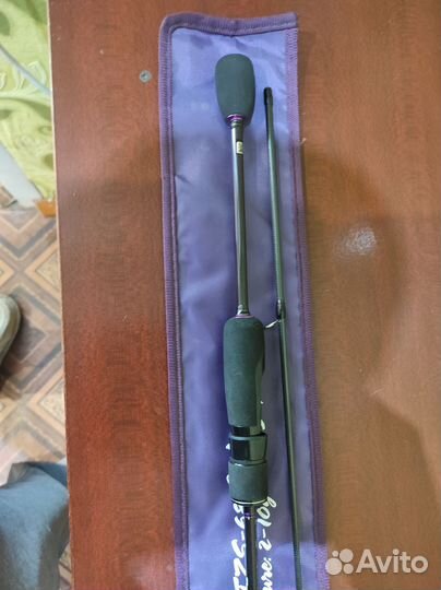 Спиннинг Zetrix Tezza TZS-682ML 2-10гр, 207см