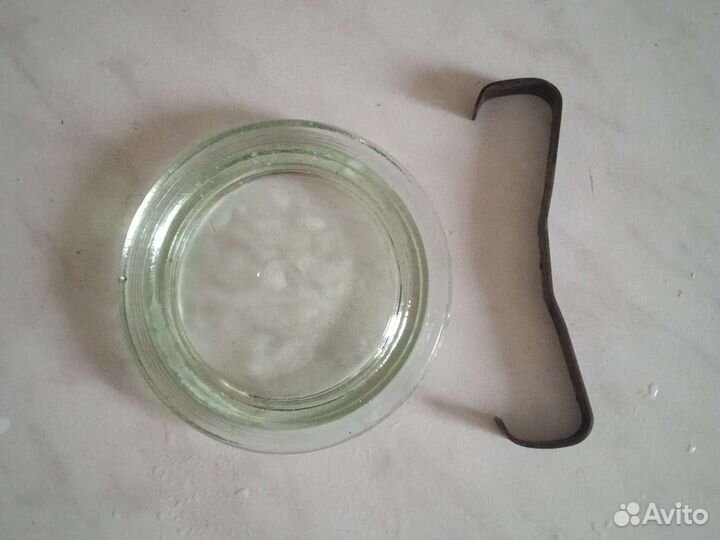 Крышка стеклянная для консервирования, СССР