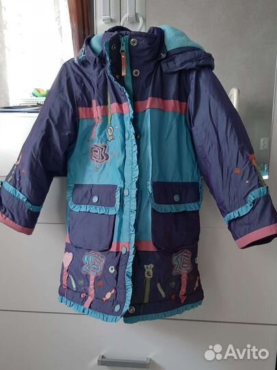 Теплая куртка для девочки