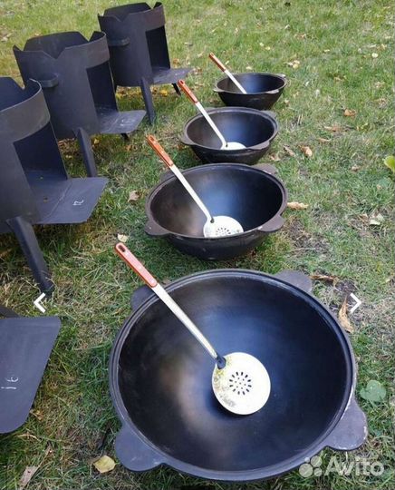 Казан чугунный узбекский