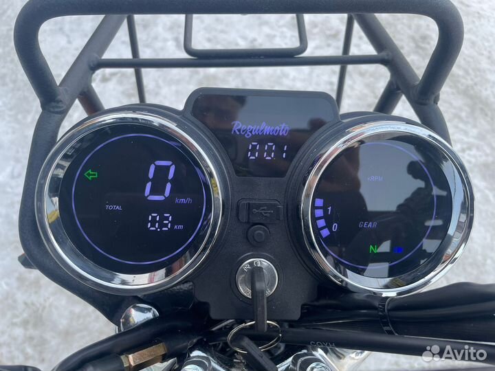 Мопед Regulmoto Alpha RM-3 2024 NEW(чёрный)