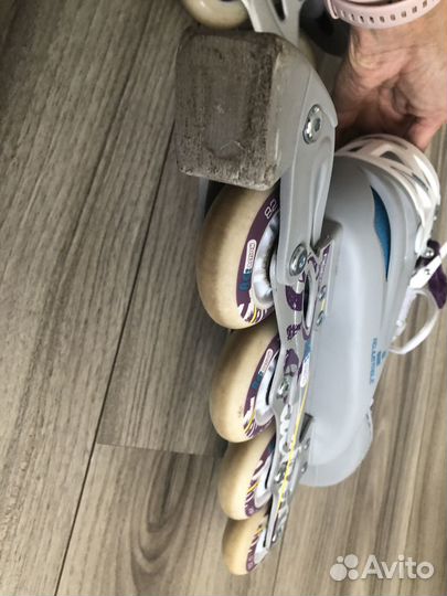 Ролики для девочки Re:action 6size раздвижные бу