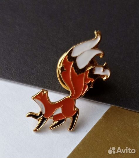 Брошь Лиса. Разные
