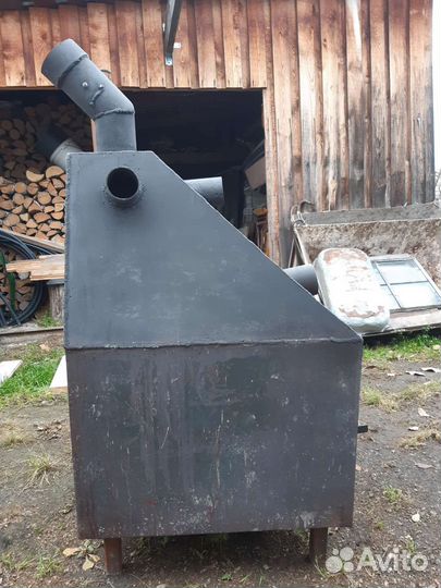 Печь металлическая