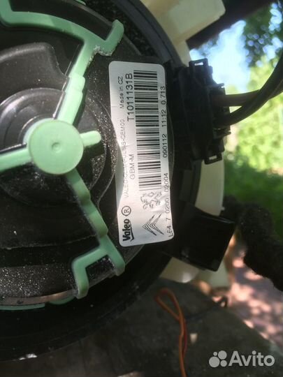 Печка в сборе пежо 308