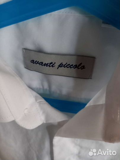 Рубашка школьная на мальчика 134