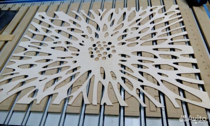 Фрезерные работы на станке с чпу, лазерная резка