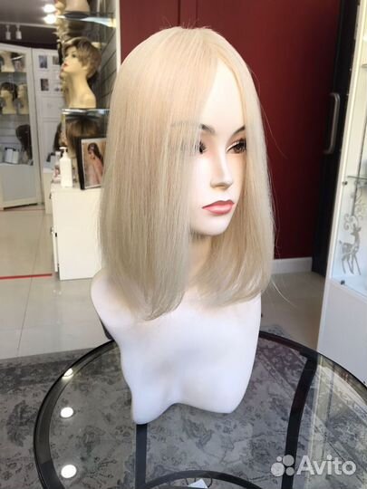 Накладка из натуральных волос 35см