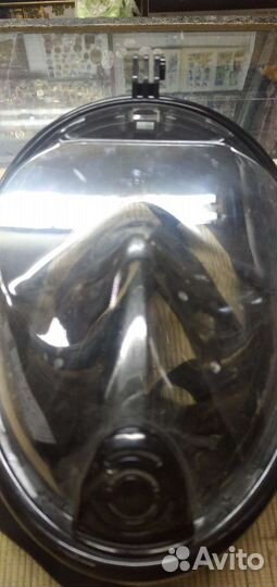 Маска для подводного плавания с трубкой bermuda