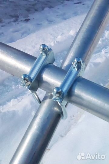 Крепление для рамы катамарана универсальное 8шт