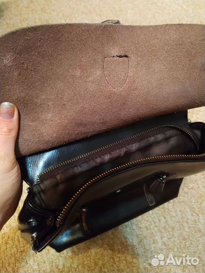 Рюкзак кожаный