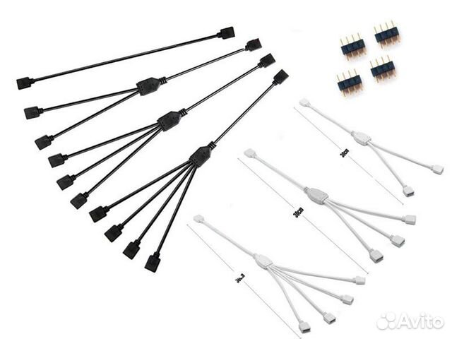 Разветвители/удлинители/переходники A-RGB/RGB