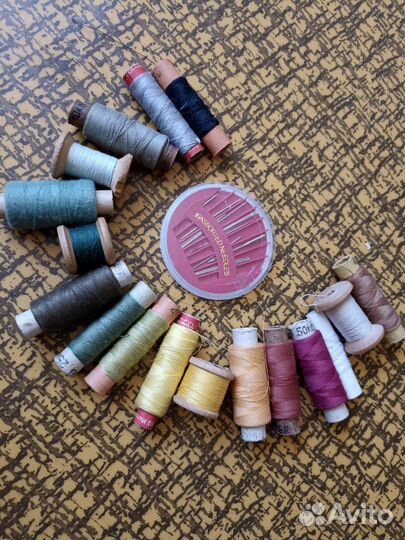 Нитки иголки