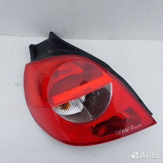 Фонарь задний левый Renault Clio 3. 2005-2009