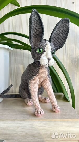 Кот сфинкс ручной работы