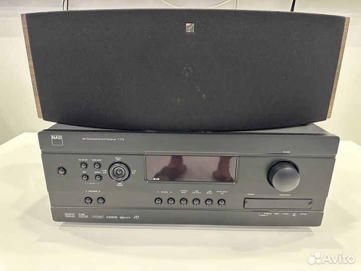 Аудиосистема KEF. В сборе с AV Receiver T 775