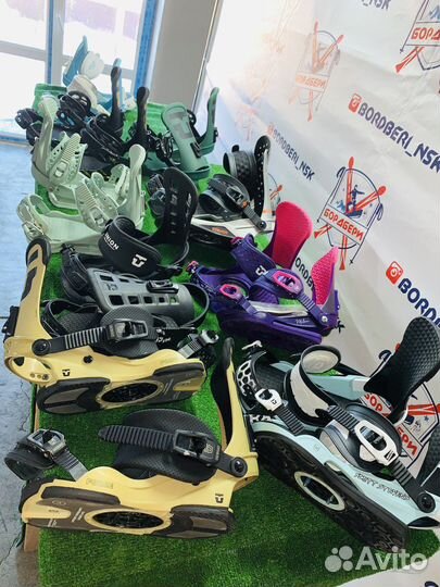 Крепления для сноуборда Union