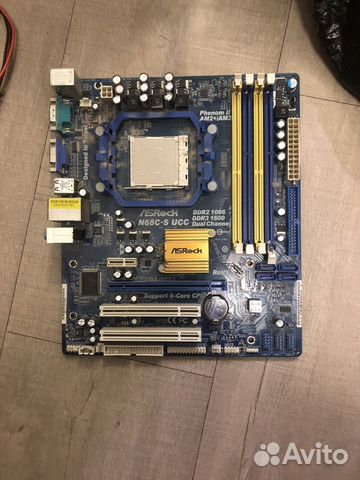 Материнская плата asrock n68-s UCC купить в Тольятти | Электроника | Авито