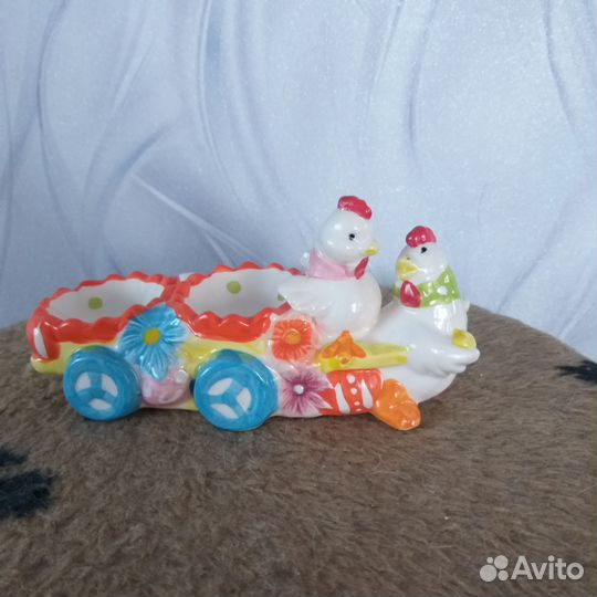 Блюдо для яиц фарфор