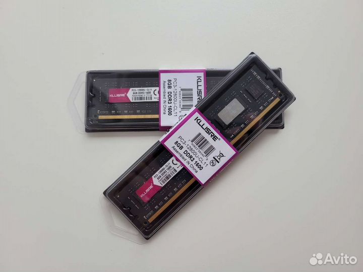 Озу DDR3 16gb 1600Mhz