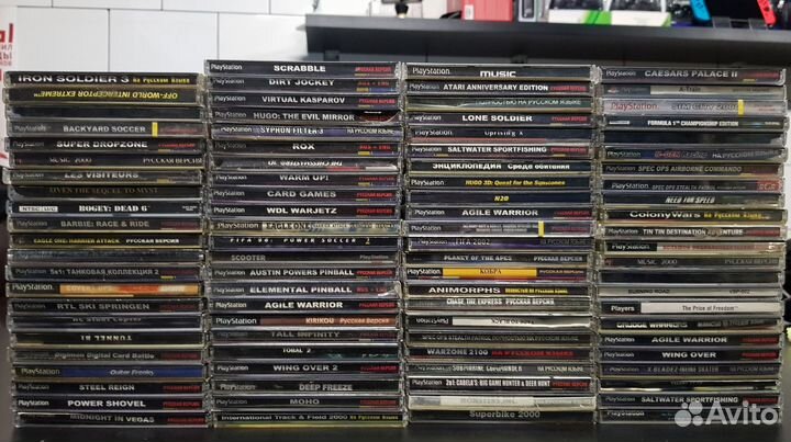 Игры на PS1 и PS2