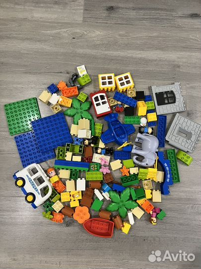 Конструктор россыпью, аналог lego duplo