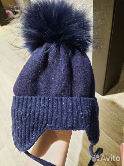 Шапка для девочки зима