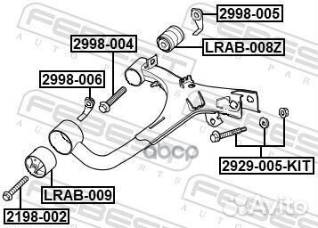 Болт ford focus CB4 2008- wdmo