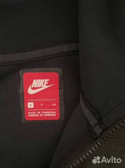 Зип худи nike tech fleece оригинал