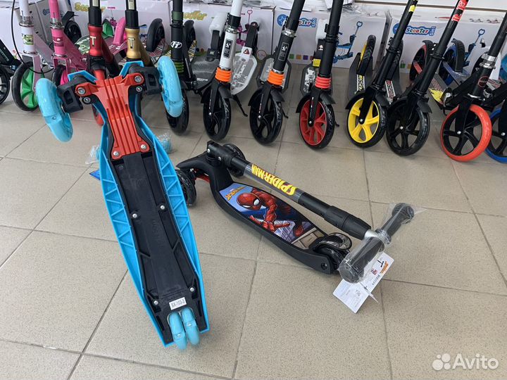 Самокат Трехколесный Disney