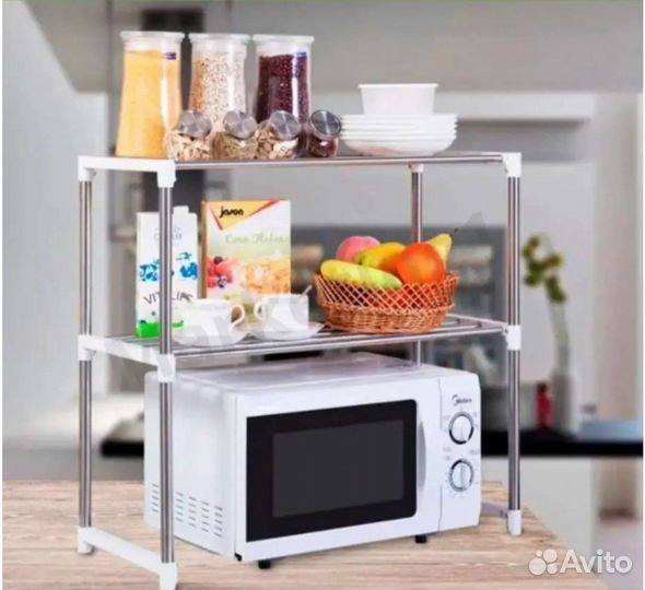 Полка для свч и интерьера раздвижная