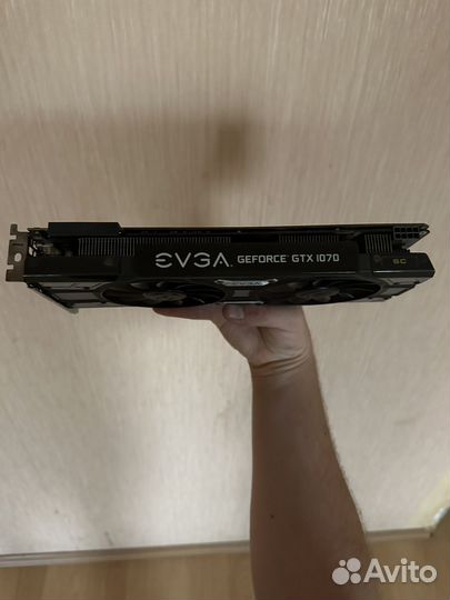 Видеокарта Nvidia GeForce GTX 1070 evga