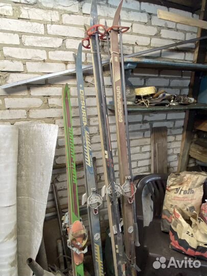 Лыжи деревянные СССР