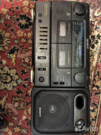 Музыкальный центр sony cfs-w470s