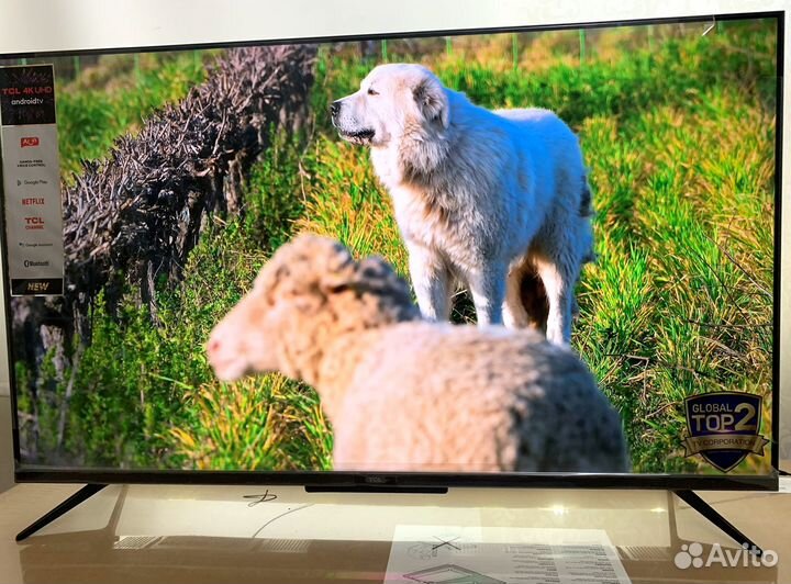 Premium телевизор 50'' без рамок, 4K, HDR, SMART