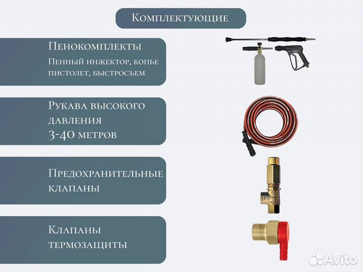 Мойка высокого давления TOR 200 бар, авд