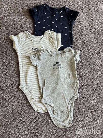Пакет детских фирменных вещей от 0-6 мес 56-68