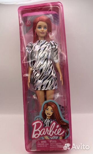 Кукла barbie fashionistas игра с модой 168