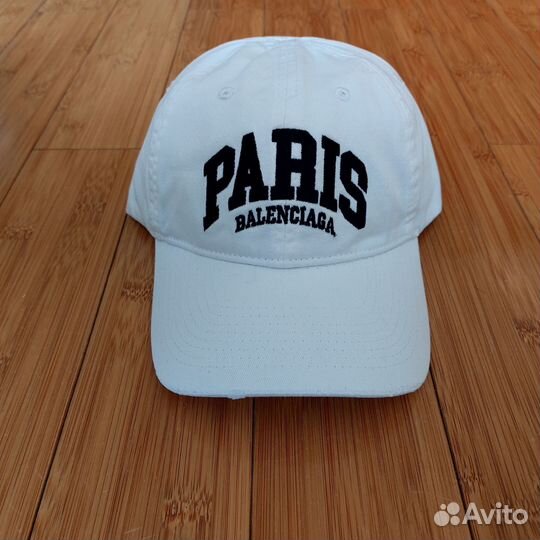 Бейсболка Balenciaga Paris premium белая