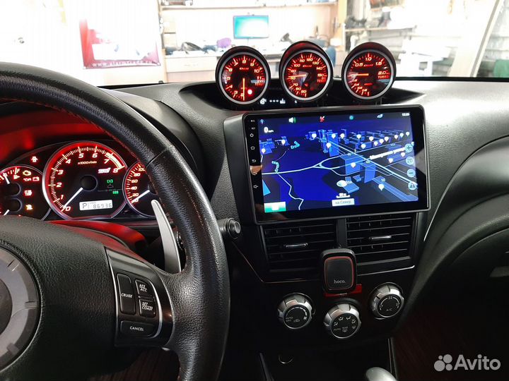 Android магнитола Forester 2008 - 2012, есть Teyes