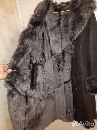 Дубленка натуральная женская 46-48