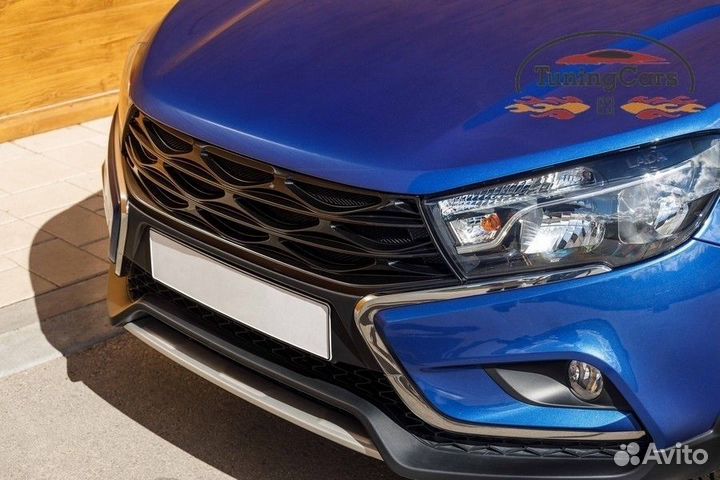 Решетка радиатора Лада Веста-Infiniti Тюнинг