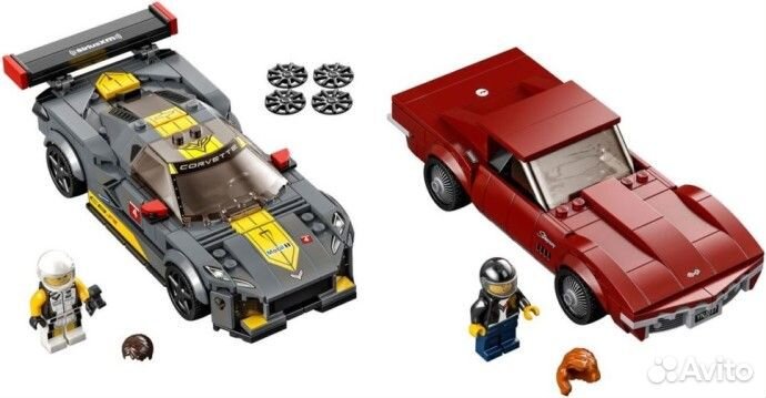 Speed champions Lego оригинальные Porsche и др